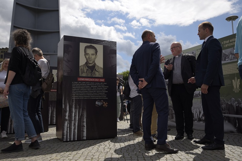 Otwarcie wystawy WROCŁAW 1948. STOLICA POLSKI – Wrocław, 4 sierpnia 2023 r. fot. Agata Ligęcka IPN Wrocław