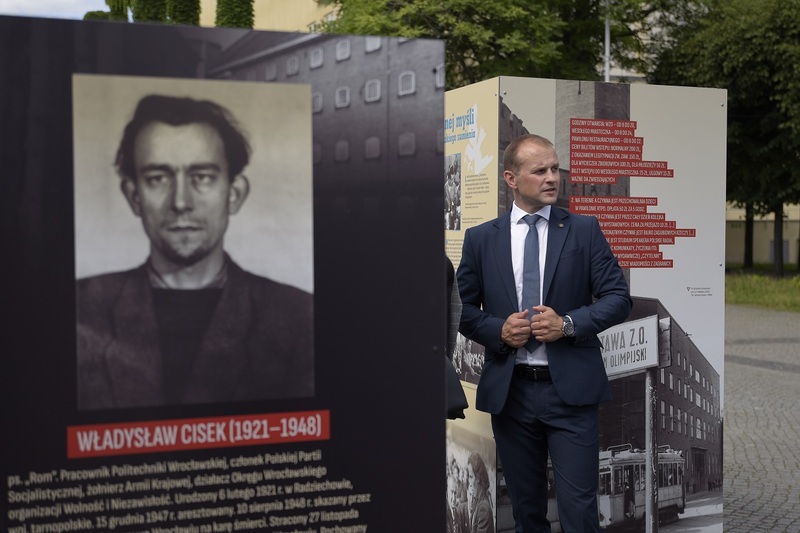 Otwarcie wystawy WROCŁAW 1948. STOLICA POLSKI – Wrocław, 4 sierpnia 2023 r. fot. Agata Ligęcka IPN Wrocław