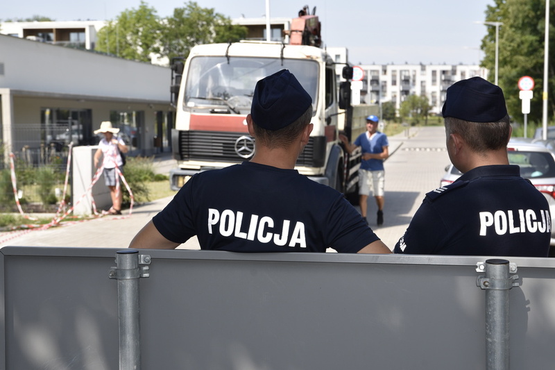 Pomnik ofiar obozu Burgweide trafił w nowe miejsce - Wrocław, 16 sierpnia 2023/ fot. M. Parysek IPN Wrocław