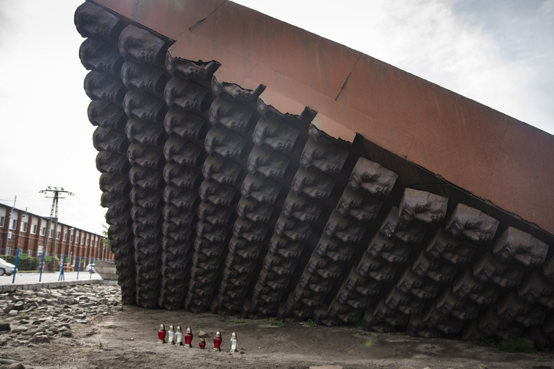 I Rajd Rowerowy Pamięci Ofiar Niemieckich Obozów na Dolnym Śląsku – Jelcz – Laskowice, 23 września 2023. Fot. Agata Ligęcka (IPN)