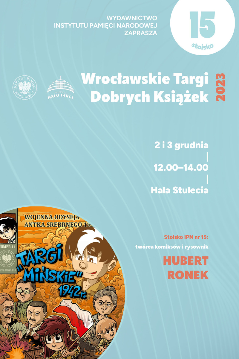 31. Wrocławskie Targi Dobrych Książek - 30 listopada – 3 grudnia 2023, Wrocław Hala Stulecia
