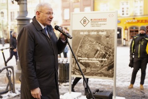 Otwarcie wystawy o niemieckim obozie pracy Burgweide oraz premiera książki – Wrocław, 19 stycznia 2024/ fot. A.Ligęcka IPN Wrocław