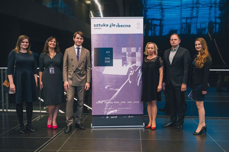 Serce festiwalu Sztuka Źle Obecna zabiło w Narodowym Forum Muzyki - Wrocław, 17 maja 2024/ Fot. Dawid Kopaniszyn, Dk_foto